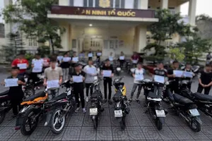 Công an TP.HCM khởi tố 21 thanh niên tụ tập đua xe ở xã Phước Hải