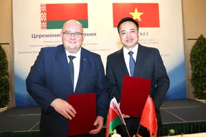 Trung tướng Mai Hoàng chủ trì lễ ký kết hợp tác giữa Công an TP.HCM và Bộ Nội vụ Belarus