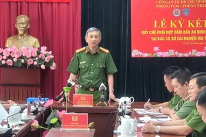 Công an TP.HCM tăng cường Cảnh sát cơ động bảo vệ 6 cơ sở cai nghiện