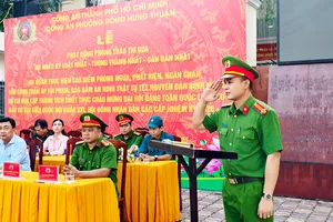 Công an phường Đông Hưng Thuận kéo giảm hơn 43% tội phạm, ra quân dịp Tết