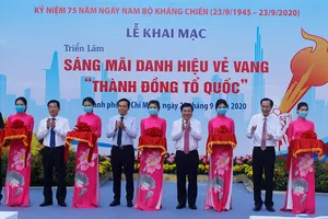 TP.HCM khai mạc triển lãm nhân 75 năm ngày Nam bộ Kháng chiến