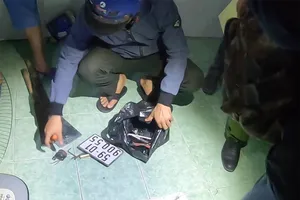 Xe mất tại Thủ Đức được giấu trong phòng trọ ở Bình Dương