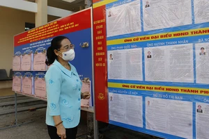 Bà Nguyễn Thị Lệ: 'Cần đề cao cảnh giác dịch trong bầu cử'