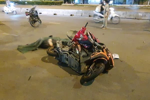 Nghi can cướp giật gây tai nạn ở Bình Thạnh tử vong