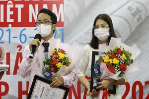 Trao 7 giải báo chí TP.HCM năm 2021 cho báo Pháp Luật TP.HCM