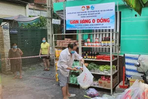 'Chúng tôi rất phấn khởi khi được nhận thực phẩm từ gian hàng 0 đồng'