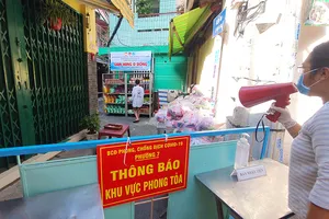 Quận Phú Nhuận, TP.HCM, còn 7 khu vực bị phong tỏa