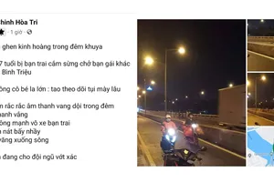 Công an Bình Thạnh tìm người đăng tin giả ‘đánh ghen 3 người rơi xuống sông”