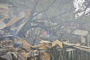 Vụ cháy ven bờ kênh quận 8: Khu vực cháy nằm trong dự án cải tạo bờ Nam kênh Đôi