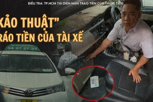 ĐIỀU TRA: Tái diễn nạn tài xế taxi tráo tiền ở TP.HCM - BÀI 1: Lật mặt các chiêu trò xảo thuật tráo tiền 