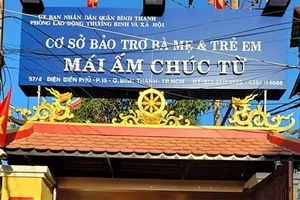 Tạm đình chỉ hoạt động cơ sở bảo trợ trẻ em Chúc Từ