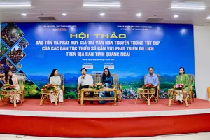 Quảng Ngãi bàn giải pháp phát triển du lịch gắn với đồng bào dân tộc thiểu số