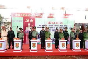 Nhiều địa phương ra quân thực hiện đợt cao điểm trấn áp tội phạm dịp Tết Ất Tỵ 2025