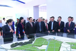 Chủ tịch Quốc hội dự lễ động thổ Dự án Khu Công nghiệp VSIP II Quảng Ngãi