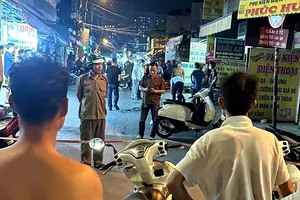 Nghi can sát hại lái xe Vespa sau va chạm giao thông ở Bình Tân ra đầu thú