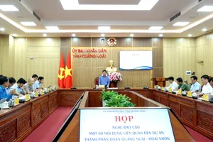 Quảng Ngãi tiếp tục họp gỡ vướng dự án cao tốc Quảng Ngãi - Hoài Nhơn
