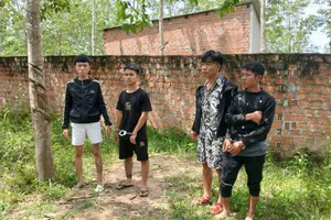 Thiếu tiền tiêu xài, 4 thanh niên lái ô tô đi cướp tài sản