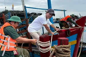 Quảng Ngãi huy động tổng lực ứng phó bão Fengshen