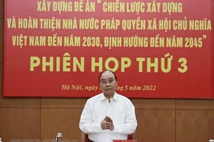 Thảo luận những vấn đề cốt lõi xây dựng Đề án về Nhà nước pháp quyền