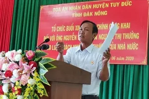 Đắk Nông: Đôi vợ chồng bị bắt oan kháng cáo bản án về mức bồi thường 