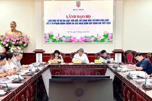 Hoàn thiện dự thảo sửa đổi Luật Xử lý vi phạm hành chính