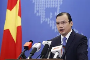 Ông Lê Hải Bình khi còn là Người Phát ngôn Bộ Ngoại giao.