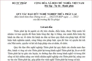 Bảo vệ thanh danh, tự tôn nghề nghiệp thừa phát lại