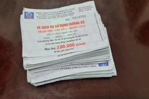 Phát hiện nhóm làm giả vé cước phí đường bộ từ 1 vụ phạm pháp quả tang