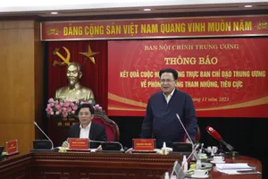 Phó Ban Nội chính nói về ông Lưu Bình Nhưỡng