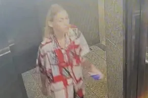 Người phụ nữ bị tử vong vào đêm ngày 4-11 tại tòa nhà Hoàng Anh Gia Lai. Ảnh: CA.