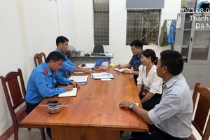 Xử phạt tài xế cùng HTX liên quan đến việc "chặt chém" du khách Thái Lan. Ảnh: MT.