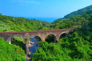 Ngắm cây cầu đường sắt hơn 100 tuổi giữa rừng già