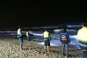 Nhân viên cứu hộ bị sóng biển cuốn mất tích