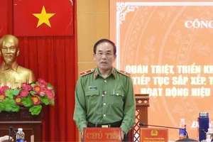Công an TP Đà Nẵng triển khai kế hoạch sắp xếp tinh gọn tổ chức bộ máy công an cấp huyện