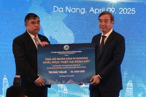 Đà Nẵng ủng hộ Myanmar 10.000 USD khắc phục hậu quả sau động đất