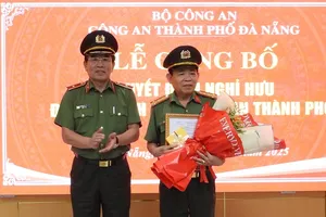 1 Phó Giám đốc Công an TP Đà Nẵng được nghỉ chờ hưu từ 1-5