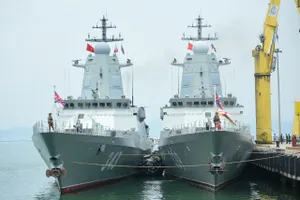 Nhiều tàu Hải quân Nga ghé thăm Đà Nẵng ngay sau lễ duyệt binh