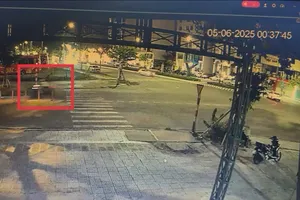 Bị giật túi xách khi đang ngồi trên ô tô đang chạy