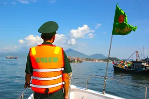 Biên phòng Đà Nẵng đồng loạt ra quân xử lý nghiêm tàu cá vi phạm IUU