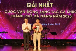 Lộ diện tác giả đạt Giải Nhất Cuộc vận động sáng tác ca khúc về TP Đà Nẵng