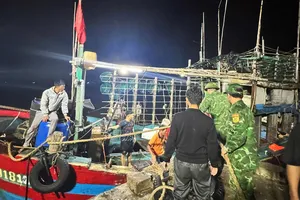 Đang ngủ thì nước tràn vào làm chìm tàu cá