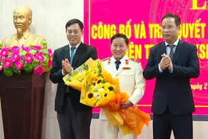 Ông Hồ Thanh Hải giữ chức Viện trưởng VKSND tỉnh Quảng Trị