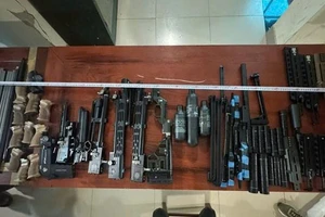 Phát hiện ô tô chở linh kiện súng ra Hà Nội tiêu thụ