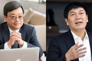 Ông Nguyễn Đăng Quang (bên trái) và ông Trần Đình Long đã quay trở lại bảng xếp hạng tỉ phú thế giới.