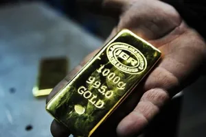 Vàng bị chặn đứng đường tăng giá