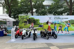 Tham vọng xanh hóa bằng xe điện trên các đường phố Việt Nam