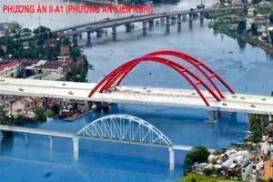 Tháng 9, cầu đường sắt Bình Lợi mới hoàn thành