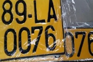 Bộ Công an 'bác' kiến nghị đổi màu biển số taxi