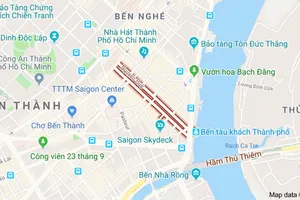 TP.HCM cấm đường phục vụ bắn pháo hoa