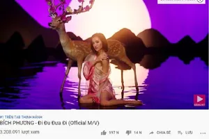 ‘Đi đu đưa đi’ của Bích Phương đạt top 1 trending